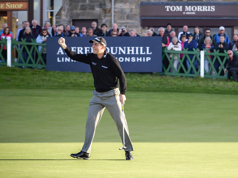 2013 Dunhill Links Win