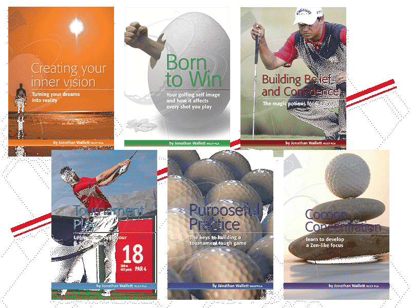 Golf Workbooks by Jon Wallett European Tour Coach